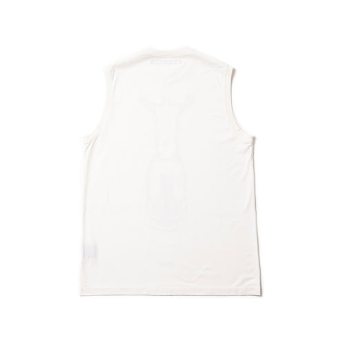 JULIUS 897CPM6 Off White / anima Sleeve Less Tee